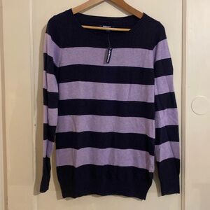Lightweight striped sweater